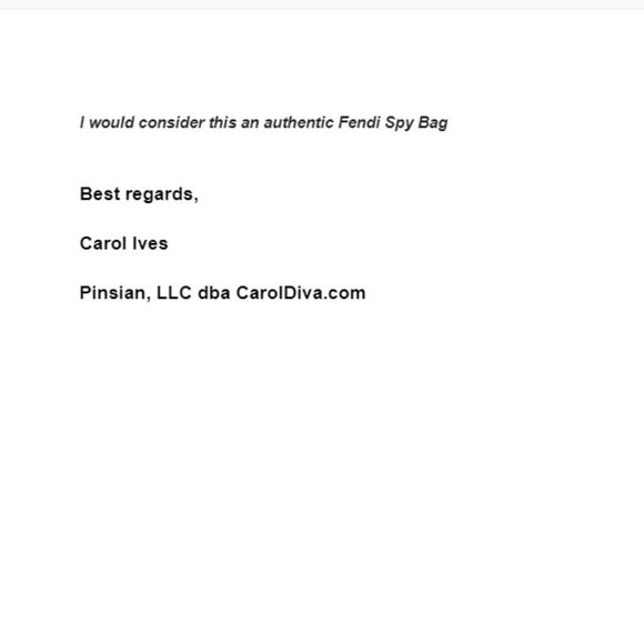 authentic FENDI Brown Leather Gold-plated Spy Shoulder Bag - Picture 15 of 15